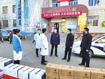 蘭州永登：文明之花在“疫”線綻放