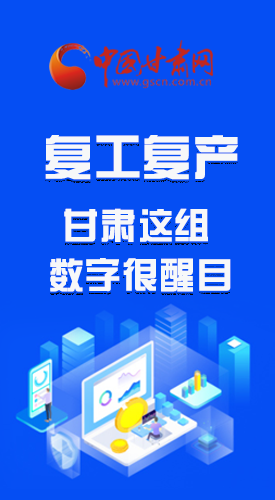 圖解|甘肅復(fù)工復(fù)產(chǎn)有多拼，看看這組數(shù)字就知道了 