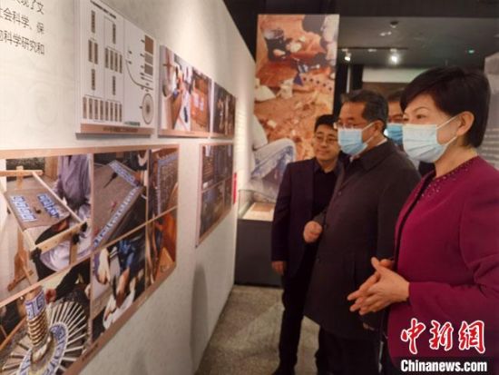圖為展覽現(xiàn)場(chǎng)?！●T志軍 攝