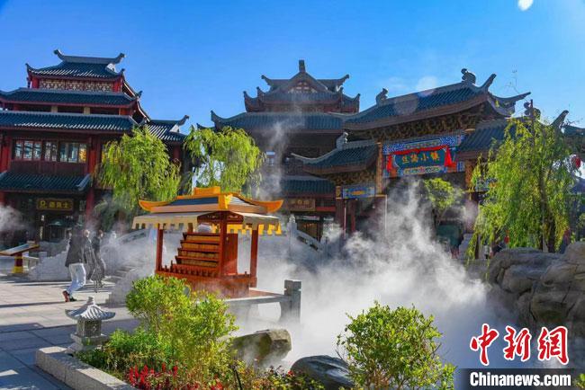 圖為嘉峪關(guān)方特歡樂世界。(資料圖) 趙海宏 攝
