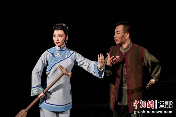 圖為演出劇照。甘肅省隴劇院供圖