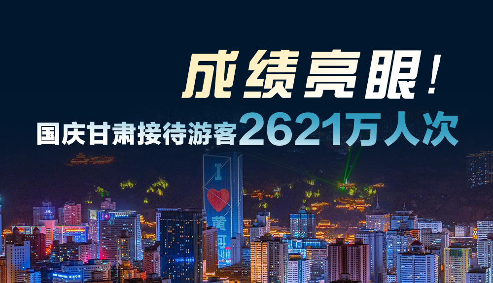 成績亮眼！國慶甘肅接待游客2621萬人次