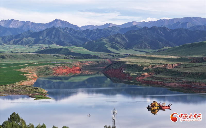 隴拍客丨民樂：水庫(kù)生態(tài)景美如畫