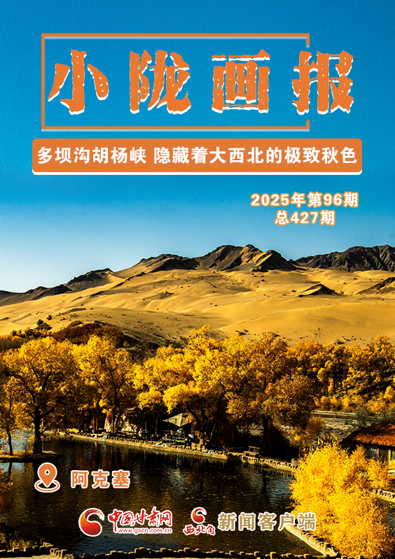 【小隴畫(huà)報(bào)·427期】多壩溝胡楊峽 隱藏著大西北的極致秋色