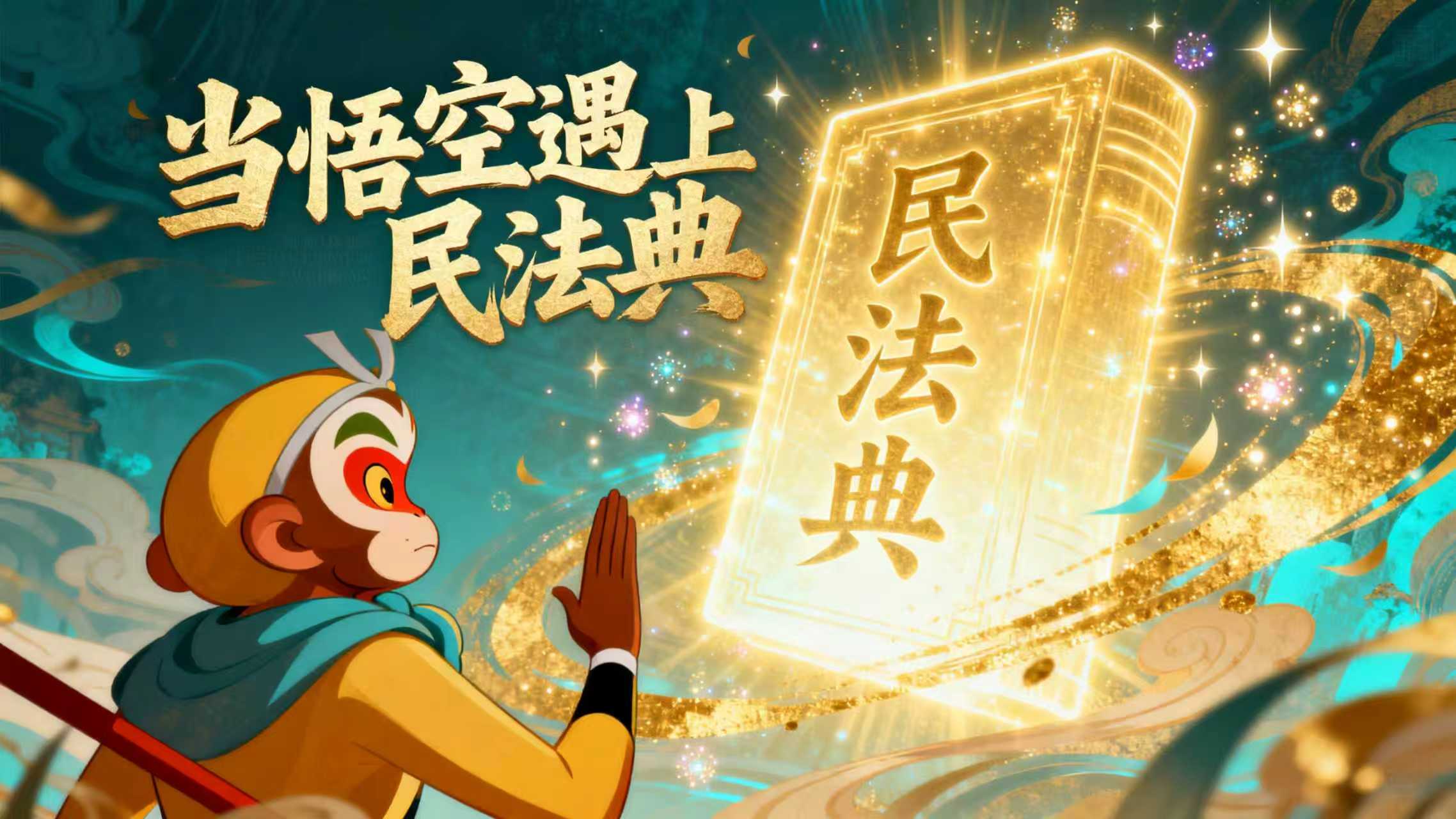 尊憲崇法·網(wǎng)絡(luò)普法“甘”快看|當悟空遇上民法典