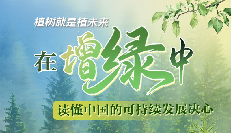 【理響中國 話隴點(diǎn)睛】植樹就是植未來，在增綠中讀懂中國的可持續(xù)發(fā)展決心